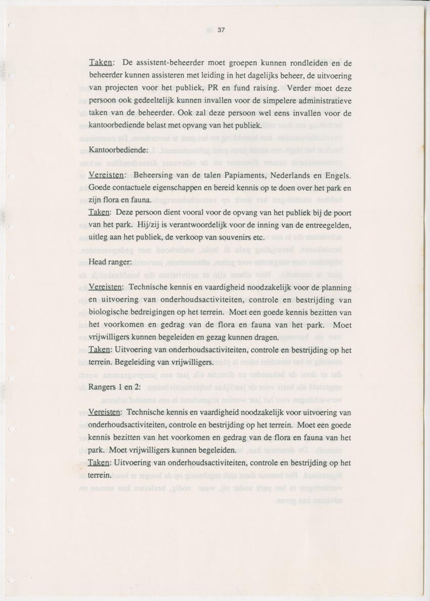 Z Uitgangspunten voor Beheer van het Christoffelpark, Curacao - New Page