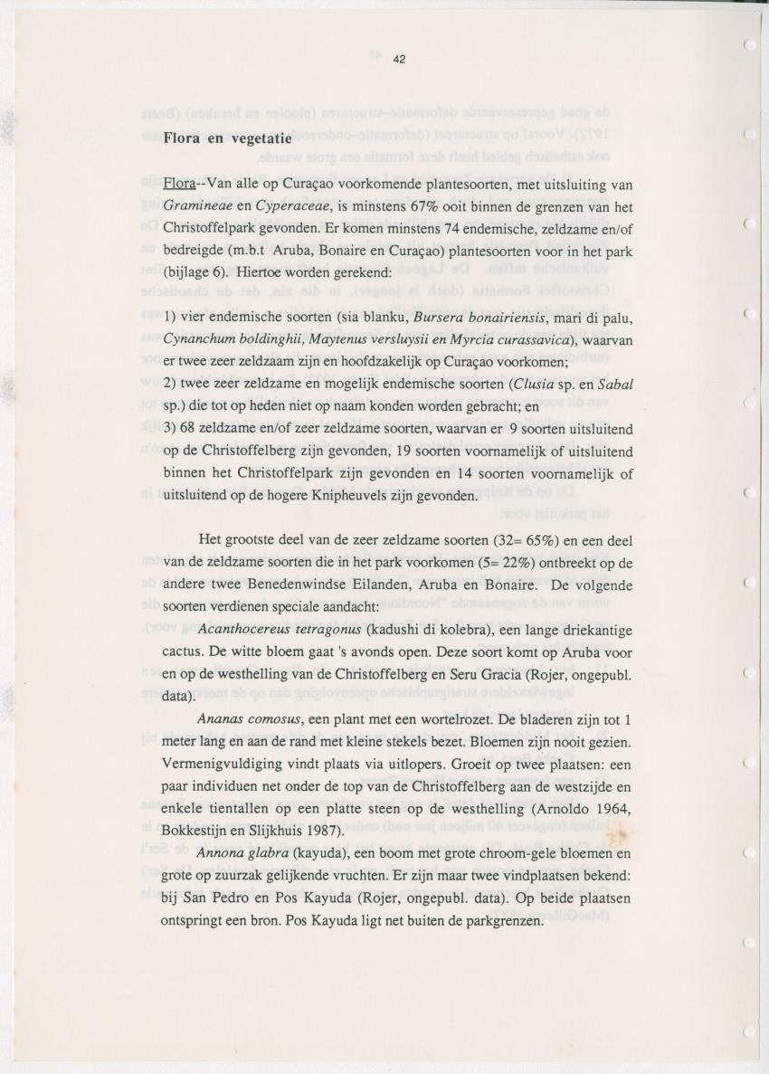 Z Uitgangspunten voor Beheer van het Christoffelpark, Curacao - New Page
