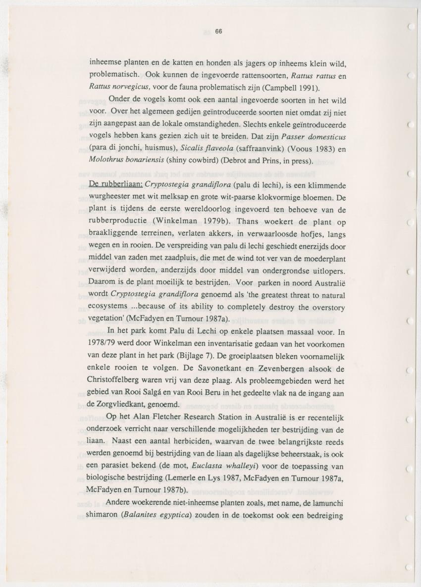 Z Uitgangspunten voor Beheer van het Christoffelpark, Curacao - New Page