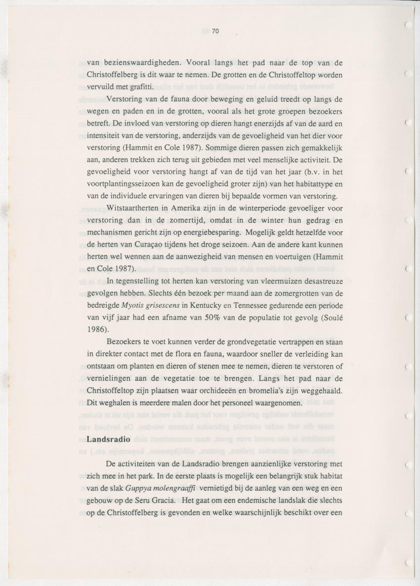 Z Uitgangspunten voor Beheer van het Christoffelpark, Curacao - New Page