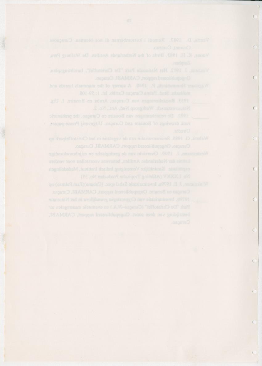 Z Uitgangspunten voor Beheer van het Christoffelpark, Curacao - New Page