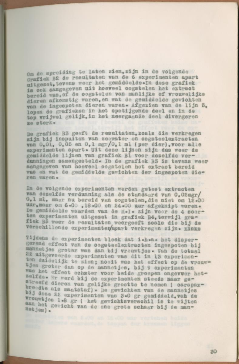 Z Verslag van een onderzoek naar ritme en endocriene regulatie van de kleurveranderingen bij de wenkkrab, Uca rapax - New Page