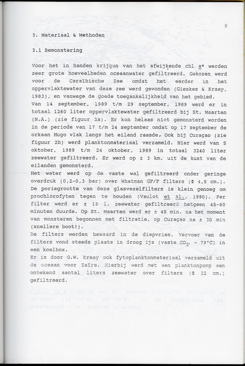 Z Karakterisering van het afwijkende chlorofyl a van vrijlevende mariene prochlorofyten - New Page