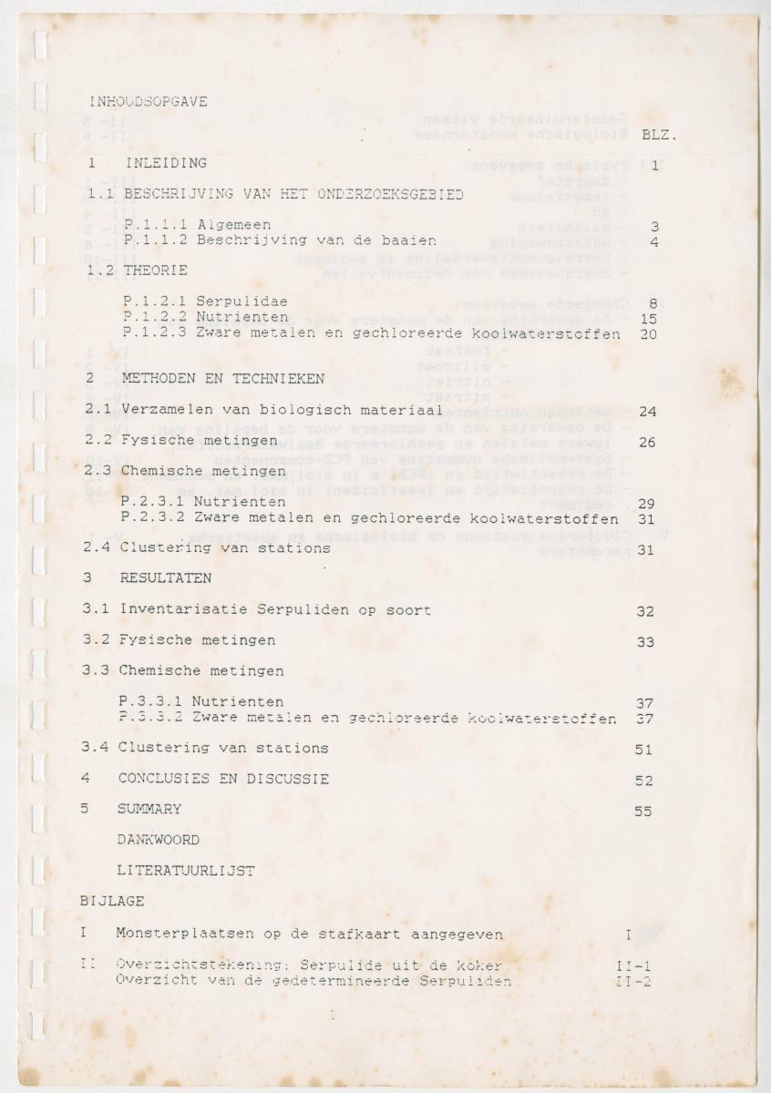 Z Een onderzoek naar de waterkwaliteit van enkele baaien van Curacao op basis van biologische en abiotische parameters - New Page