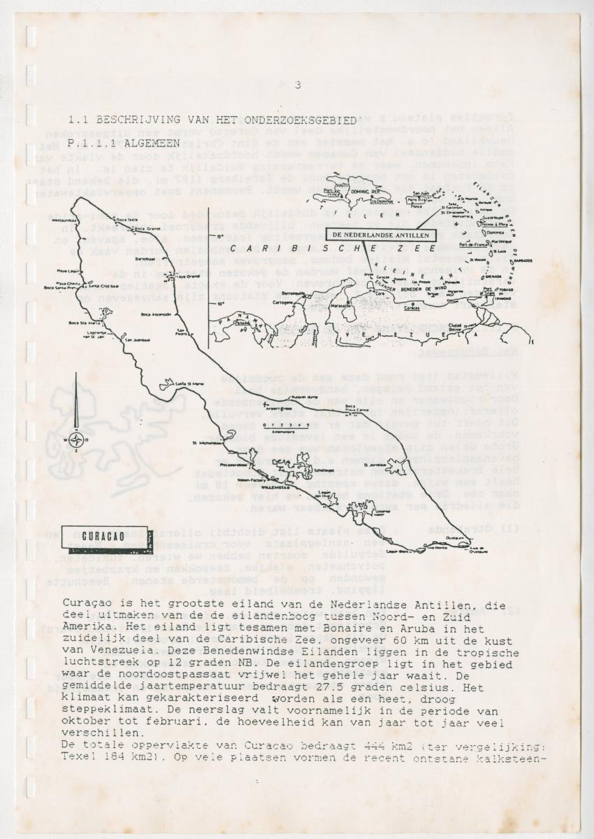 Z Een onderzoek naar de waterkwaliteit van enkele baaien van Curacao op basis van biologische en abiotische parameters - New Page