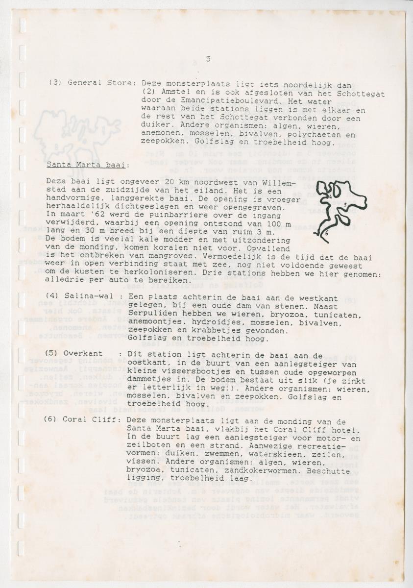 Z Een onderzoek naar de waterkwaliteit van enkele baaien van Curacao op basis van biologische en abiotische parameters - New Page