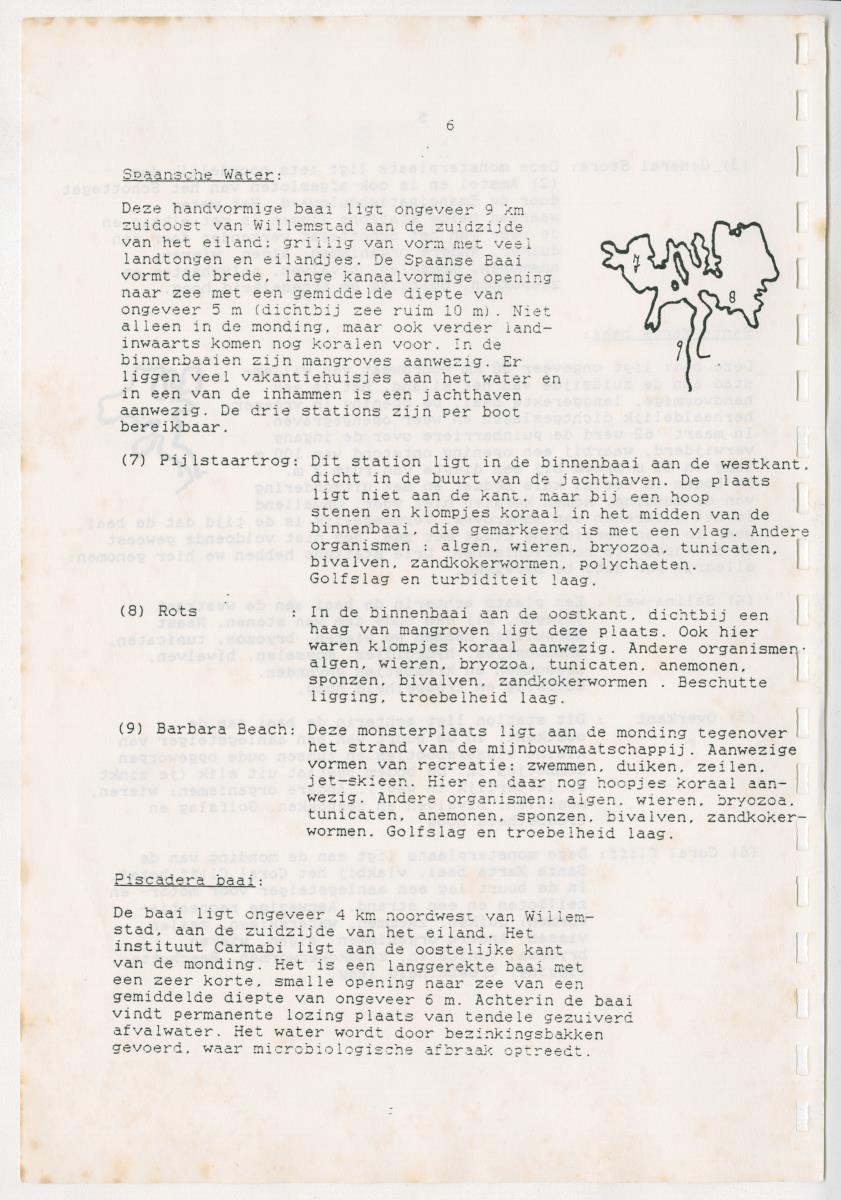 Z Een onderzoek naar de waterkwaliteit van enkele baaien van Curacao op basis van biologische en abiotische parameters - New Page