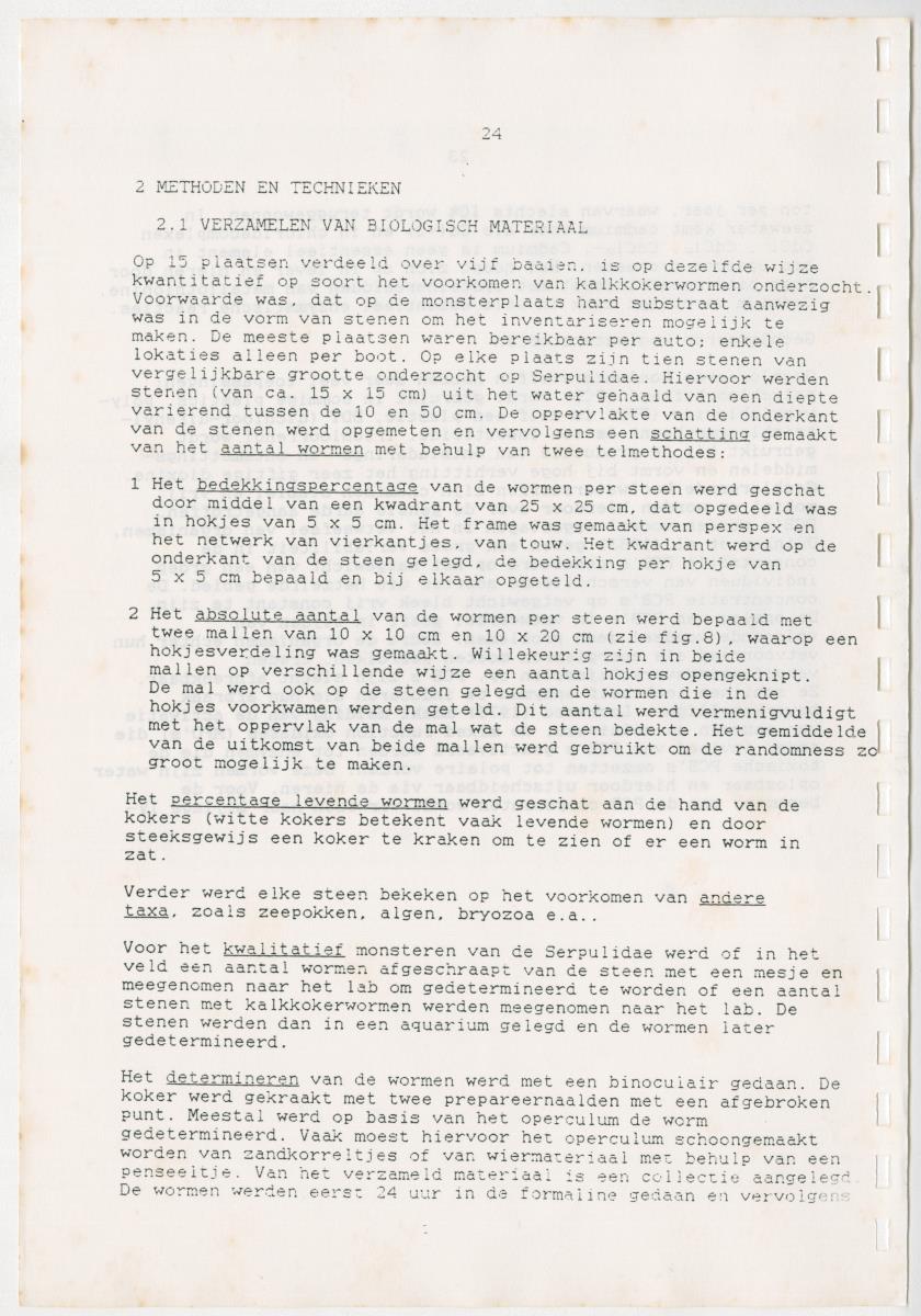 Z Een onderzoek naar de waterkwaliteit van enkele baaien van Curacao op basis van biologische en abiotische parameters - New Page