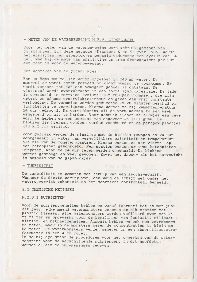 Z Een onderzoek naar de waterkwaliteit van enkele baaien van Curacao op basis van biologische en abiotische parameters - New Page