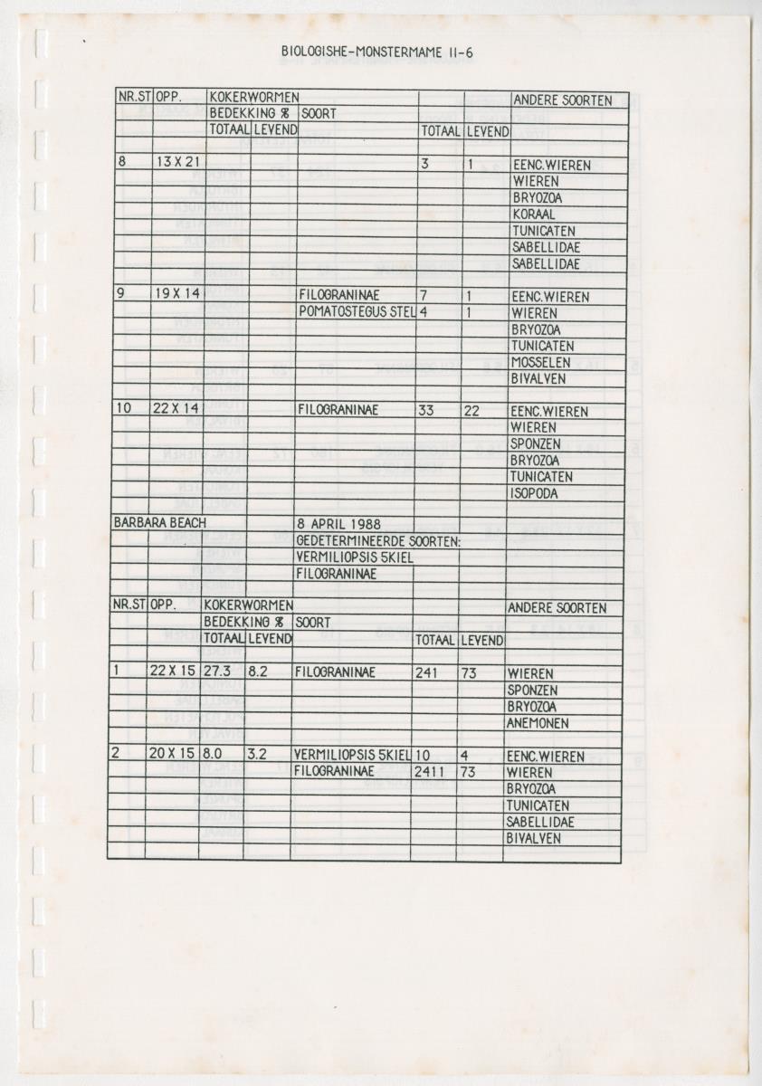 Z Een onderzoek naar de waterkwaliteit van enkele baaien van Curacao op basis van biologische en abiotische parameters - New Page