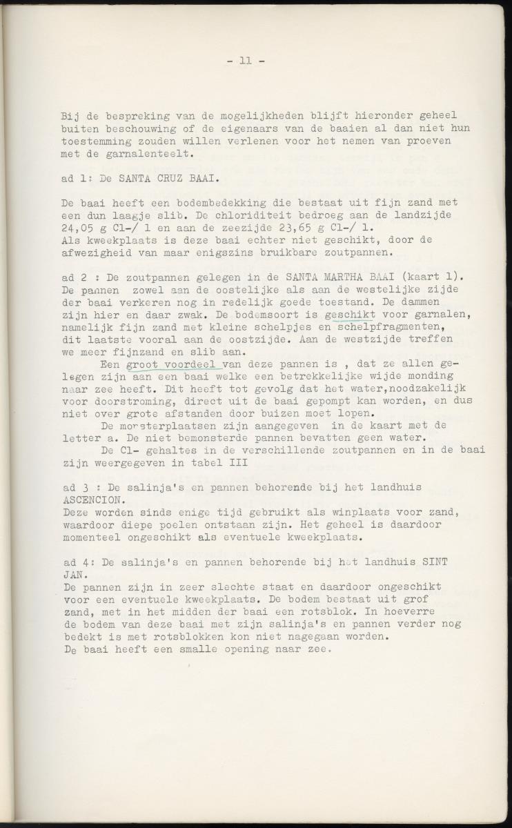 Z Garnalen kweken in oude zoutpannen - Verslag van een onderzoek naar de levenseisen van Penaeus aztecus Ives - New Page