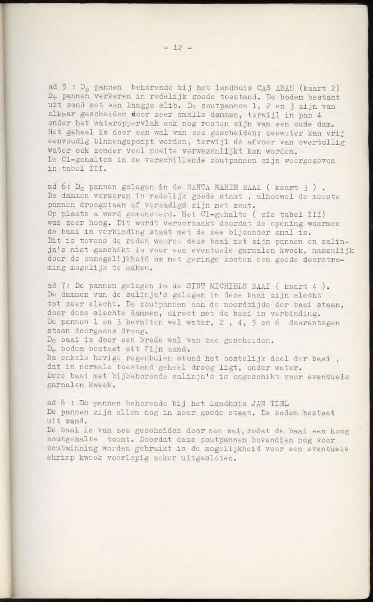 Z Garnalen kweken in oude zoutpannen - Verslag van een onderzoek naar de levenseisen van Penaeus aztecus Ives - New Page