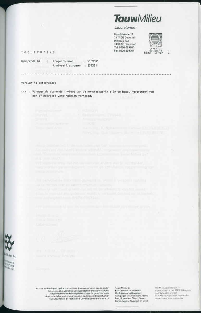 Geochemische Inventory report van enkele baaien op Curacao - New Page