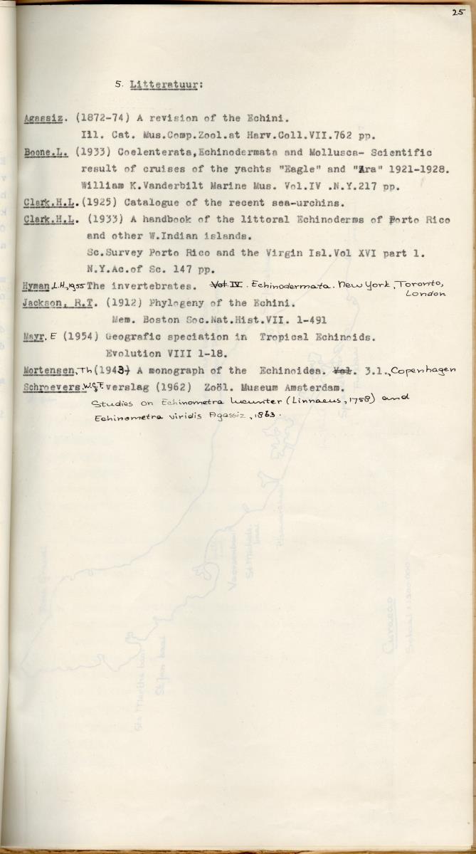 Z Een studie over de morfologische variabiliteit van enkele regulaire zeeegels in verband met milieufactoren (Diadema & Echinometra) - New Page