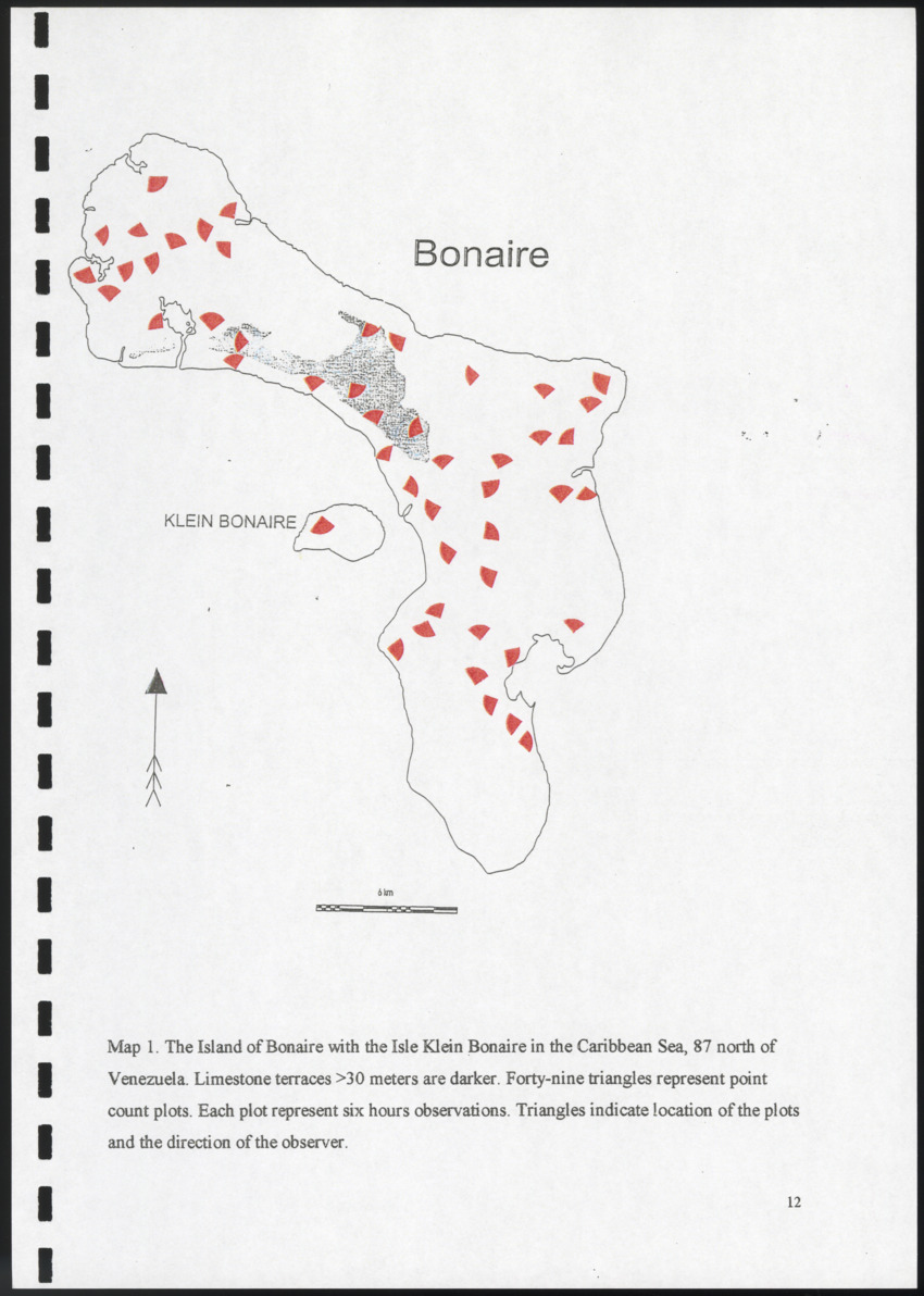 Distribution of diurnal raptors on Bonaire, an arid southern Caribbean island - New Page