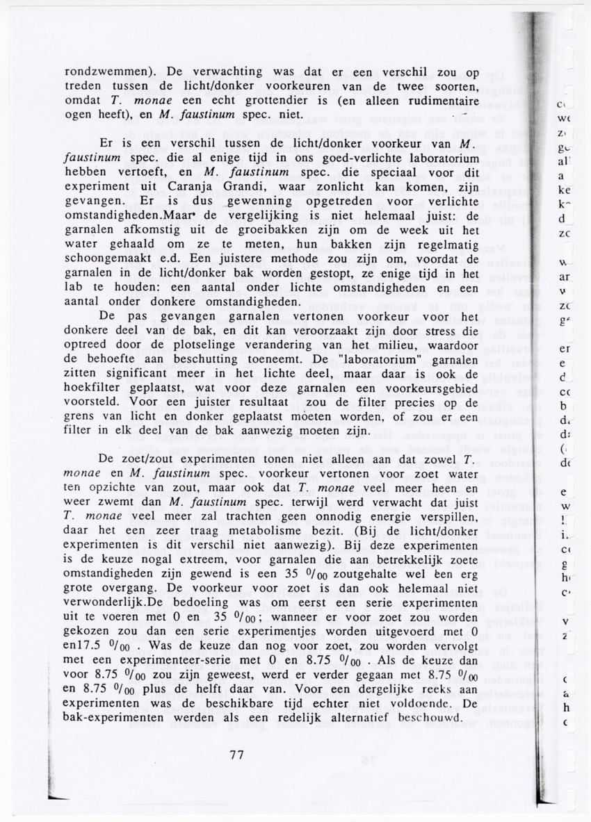 De zoetwatergarnalen van Bonaire - een survey en de mogelijkheden tot kweek - New Page