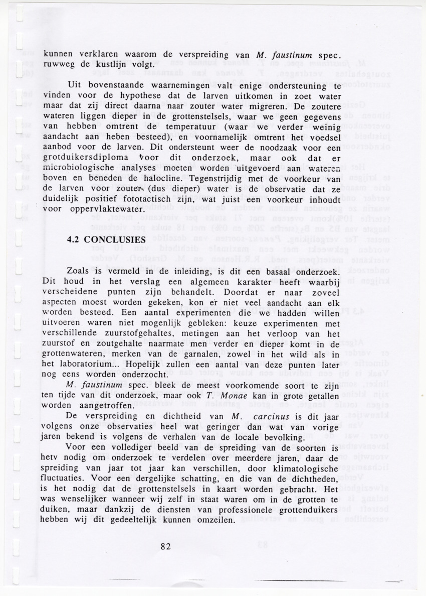 De zoetwatergarnalen van Bonaire - een survey en de mogelijkheden tot kweek - New Page