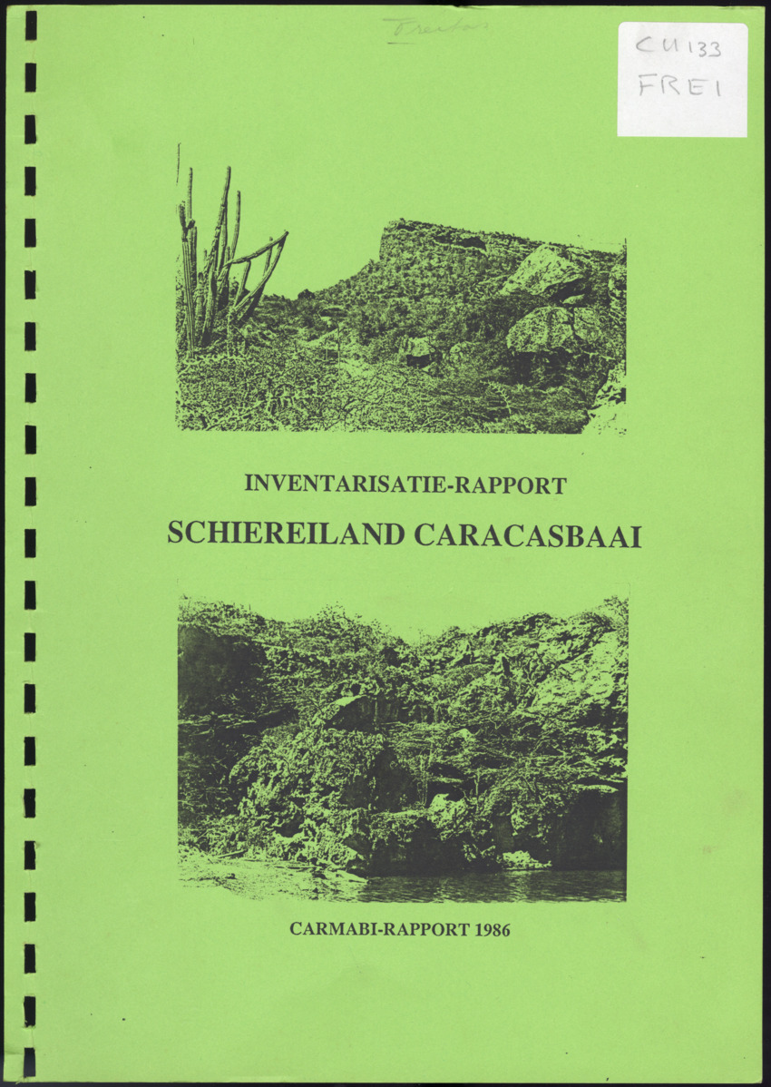 Inventarisatie-rapport van het schiereiland Caracasbaai - New Page