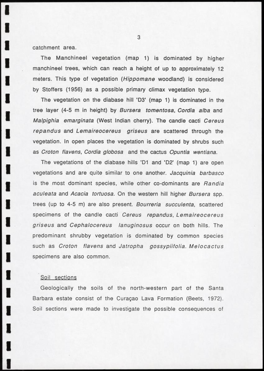 Z Brief biological inventory of the north-west sector of Santa Barbara Estate and the bordering marine areas - New Page