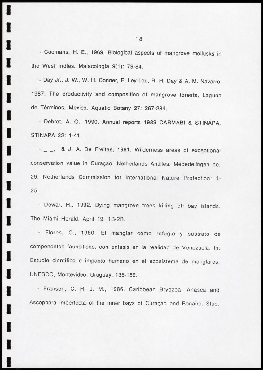 Z Brief biological inventory of the north-west sector of Santa Barbara Estate and the bordering marine areas - New Page
