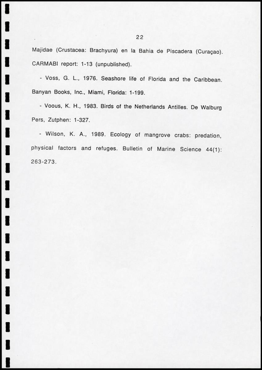 Z Brief biological inventory of the north-west sector of Santa Barbara Estate and the bordering marine areas - New Page