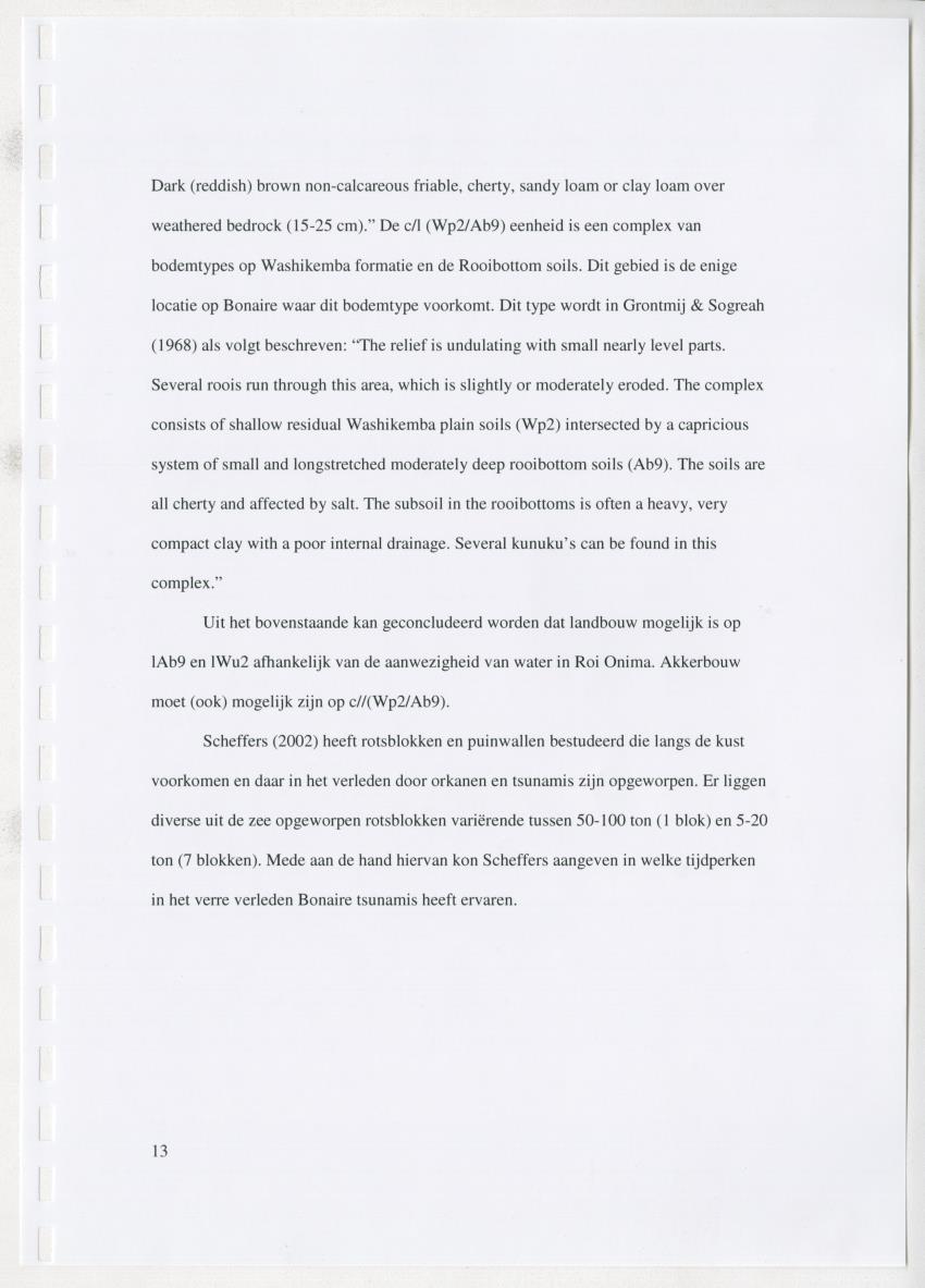 z Natuur- en cultuurhistorische waarden van plantage Onima, Bonaire - New Page