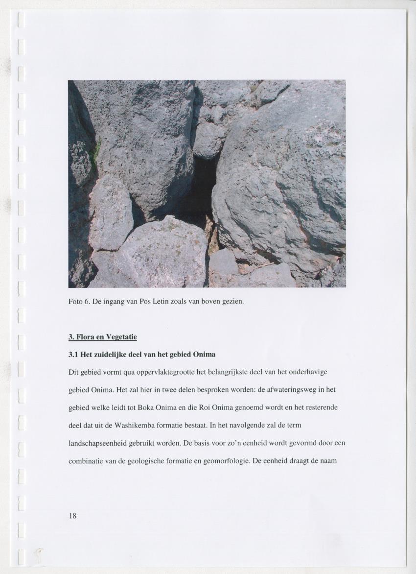 z Natuur- en cultuurhistorische waarden van plantage Onima, Bonaire - New Page