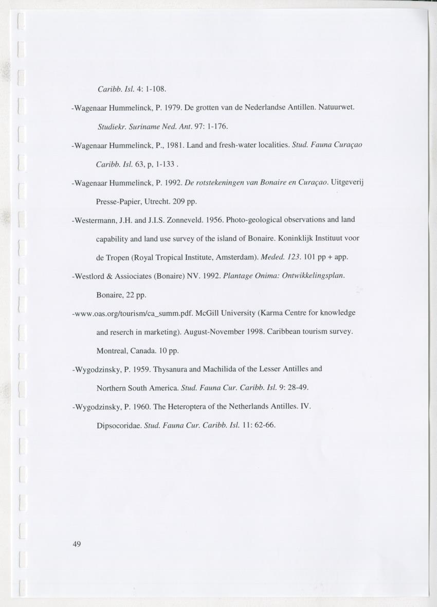 z Natuur- en cultuurhistorische waarden van plantage Onima, Bonaire - New Page