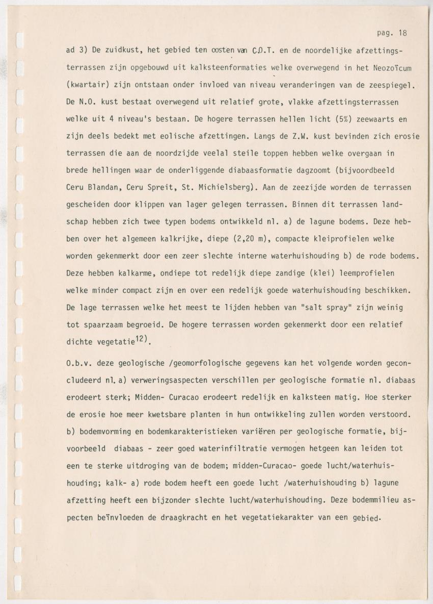 Z Kwalitatieve natuur en landschapsevaluatie van het eiland Curacao ten behoeve van planningsdoeleinden op basis van twee "case-studies" - New Page