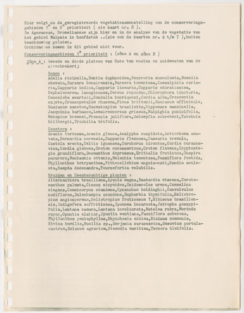 Z Kwalitatieve natuur en landschapsevaluatie van het eiland Curacao ten behoeve van planningsdoeleinden op basis van twee "case-studies" - New Page