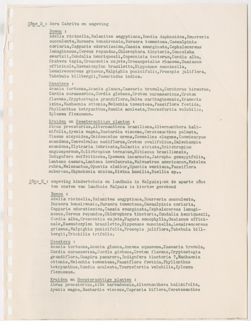 Z Kwalitatieve natuur en landschapsevaluatie van het eiland Curacao ten behoeve van planningsdoeleinden op basis van twee "case-studies" - New Page