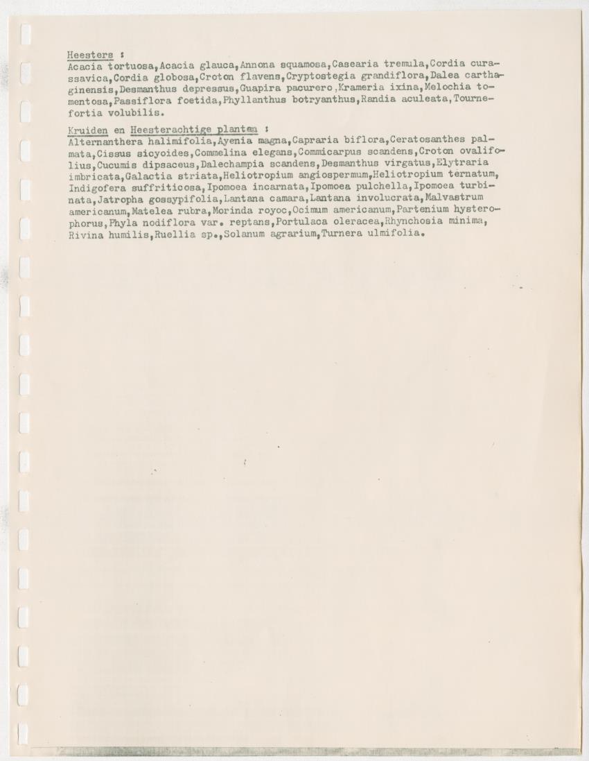 Z Kwalitatieve natuur en landschapsevaluatie van het eiland Curacao ten behoeve van planningsdoeleinden op basis van twee "case-studies" - New Page