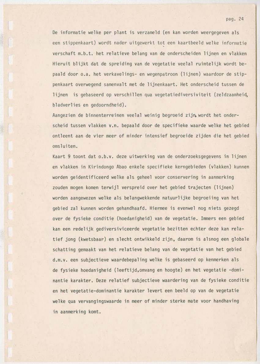 Z Kwalitatieve natuur en landschapsevaluatie van het eiland Curacao ten behoeve van planningsdoeleinden op basis van twee "case-studies" - New Page