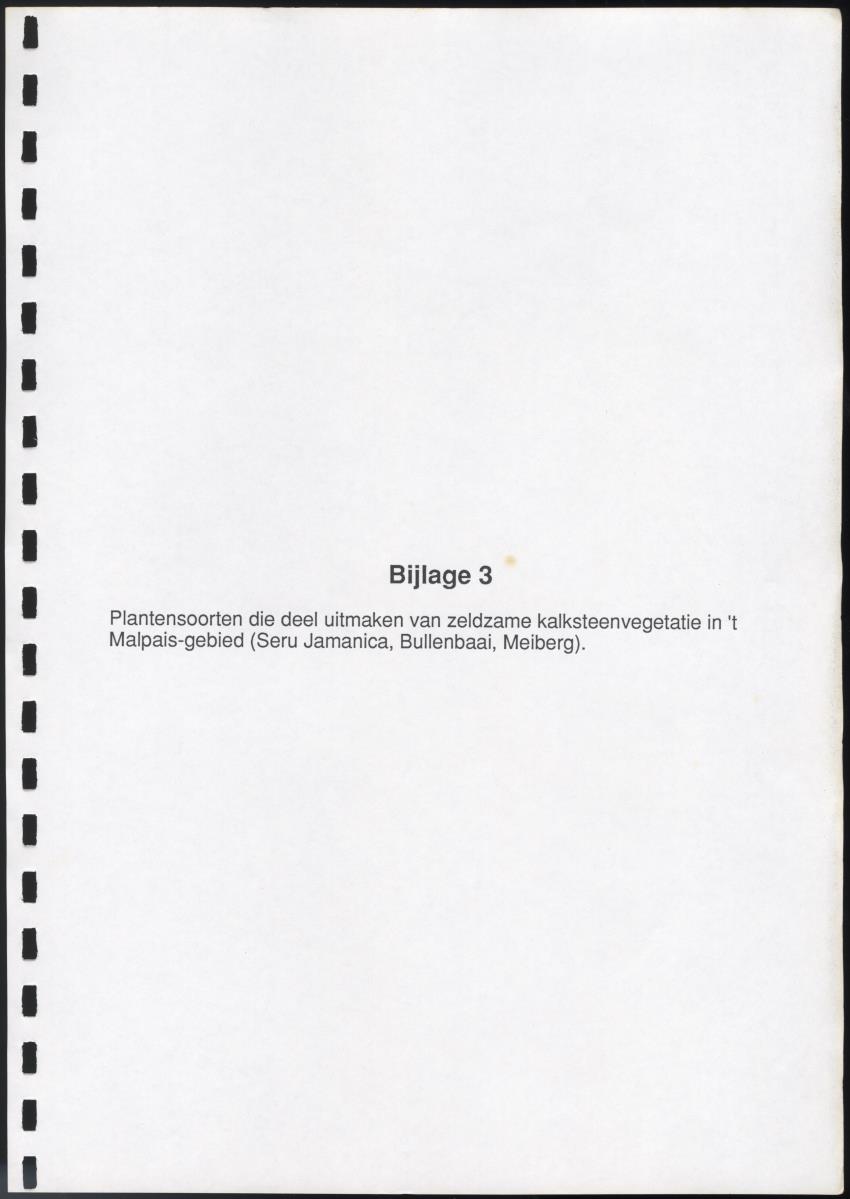 Z Reactie op het eilandelijk ontwikkelingsplan Curacao, in 't bijzonder v.w.b. Malpais - New Page