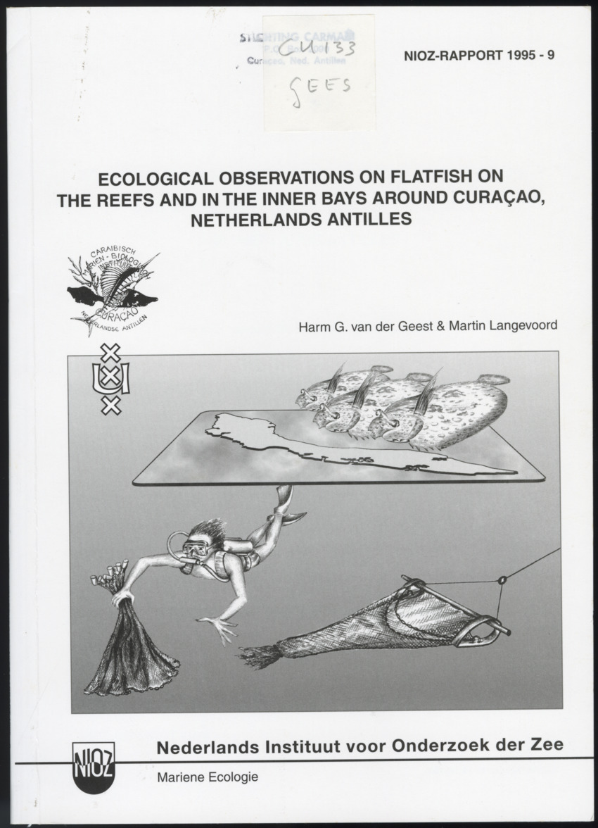 Ecological observations on flatfish on the reefs and in the inner bays around Curacao, Netherlands Antilles - New Page