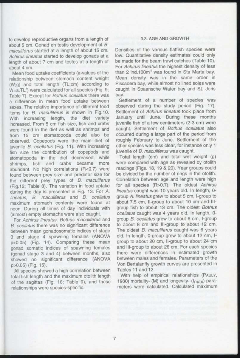 Ecological observations on flatfish on the reefs and in the inner bays around Curacao, Netherlands Antilles - New Page