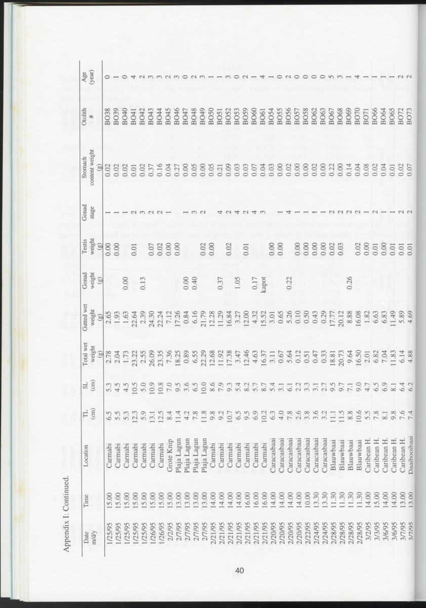 Ecological observations on flatfish on the reefs and in the inner bays around Curacao, Netherlands Antilles - New Page