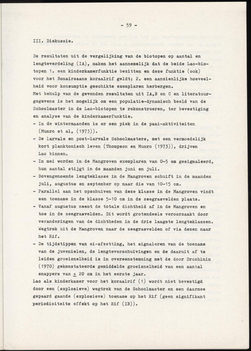 Het belang van de zeegrasvelden en de mangrovebossen in de lagune Lac voor de vissen in Lac en voor de vissen op het rond Bonaire gelegen koraalrif - New Page