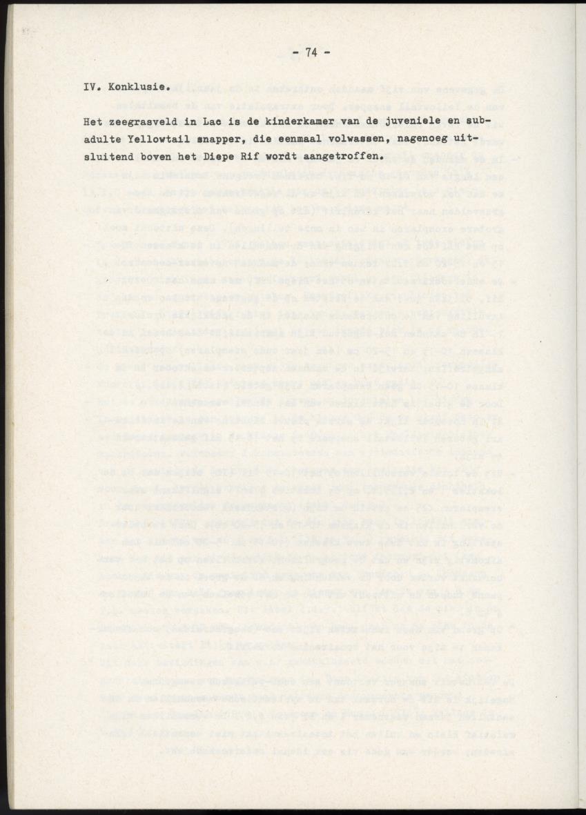 Het belang van de zeegrasvelden en de mangrovebossen in de lagune Lac voor de vissen in Lac en voor de vissen op het rond Bonaire gelegen koraalrif - New Page