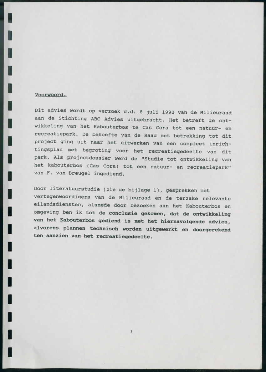 Z Kabouterbos: een voorbeeld op het gebied van milieu-educatie en recreatie op Curacao - New Page