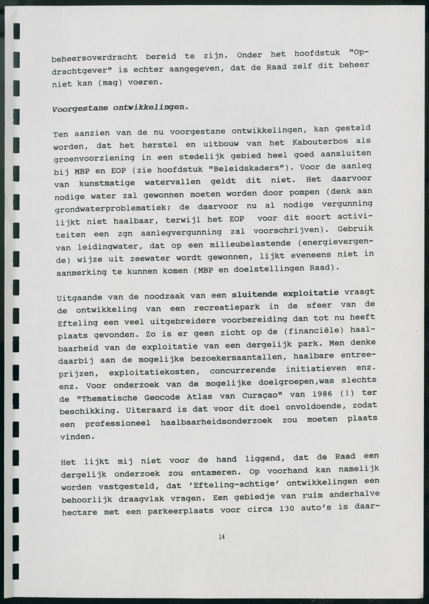 Z Kabouterbos: een voorbeeld op het gebied van milieu-educatie en recreatie op Curacao - New Page