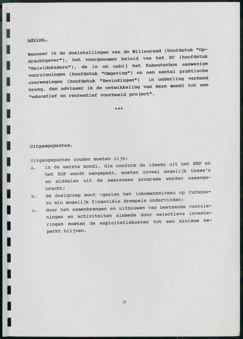 Z Kabouterbos: een voorbeeld op het gebied van milieu-educatie en recreatie op Curacao - New Page