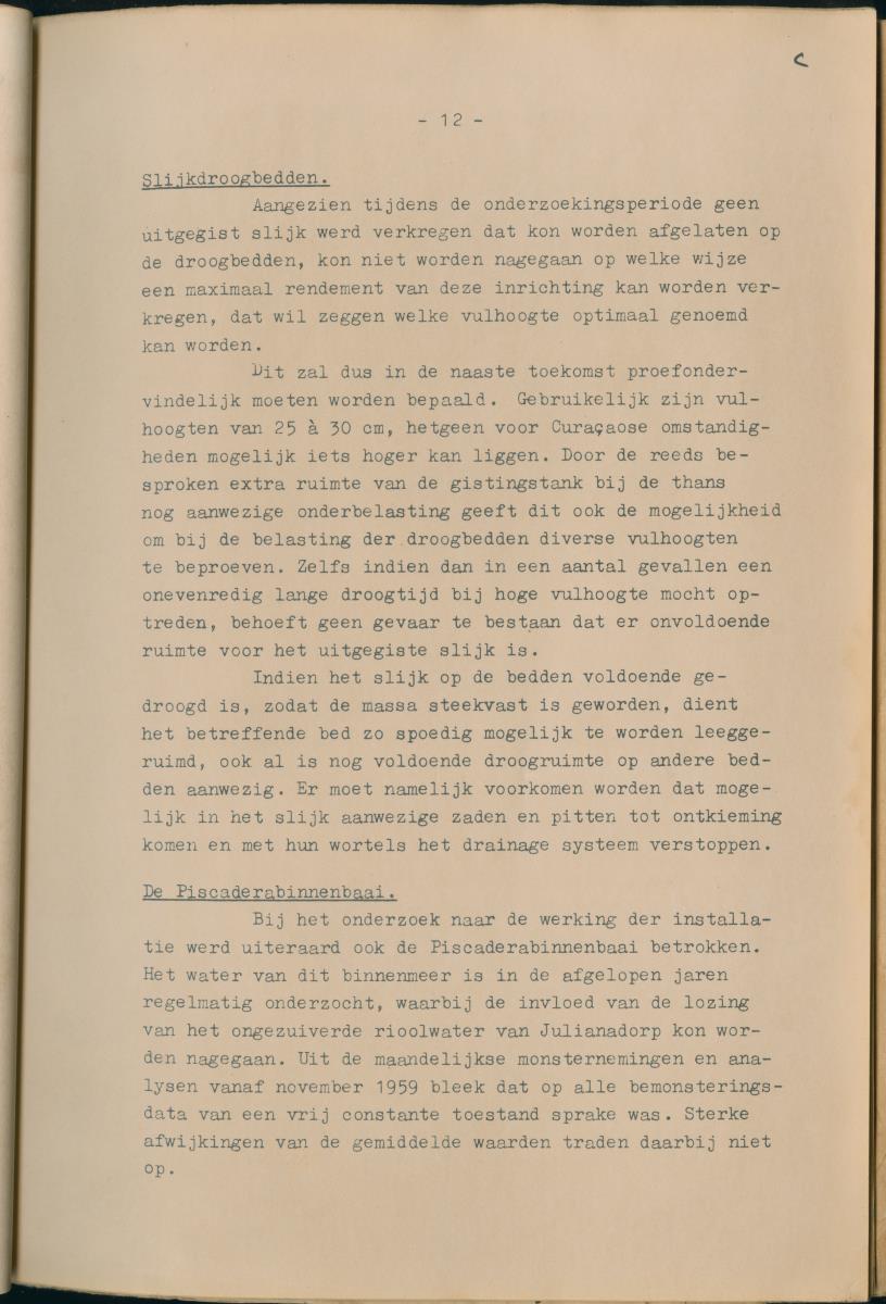 Z Rapport inzake de inbedrijfstelling van de Rioolwaterzuiveringsinstallatie Klein Hofje te Curacao - New Page