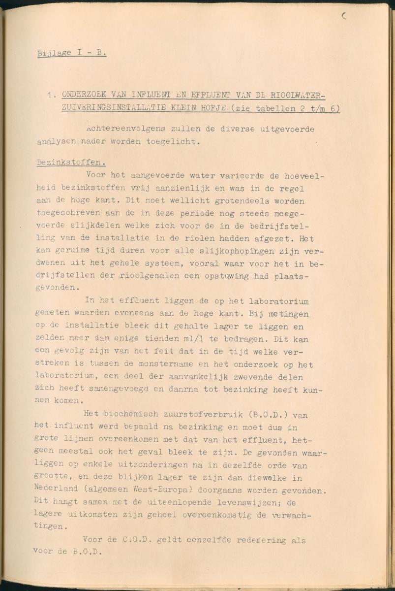 Z Rapport inzake de inbedrijfstelling van de Rioolwaterzuiveringsinstallatie Klein Hofje te Curacao - New Page