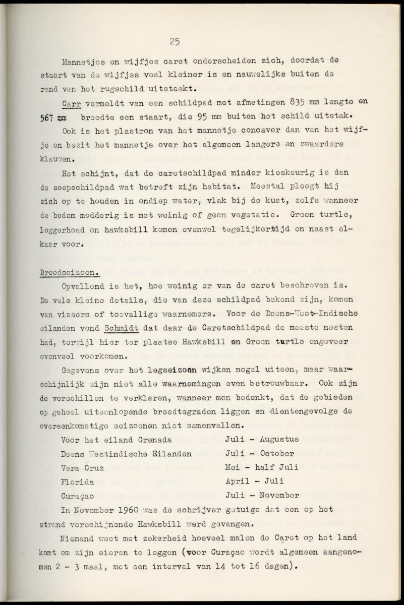 Z Schildpadden en hun betekenis voor de Nederlandse Antillen - New Page