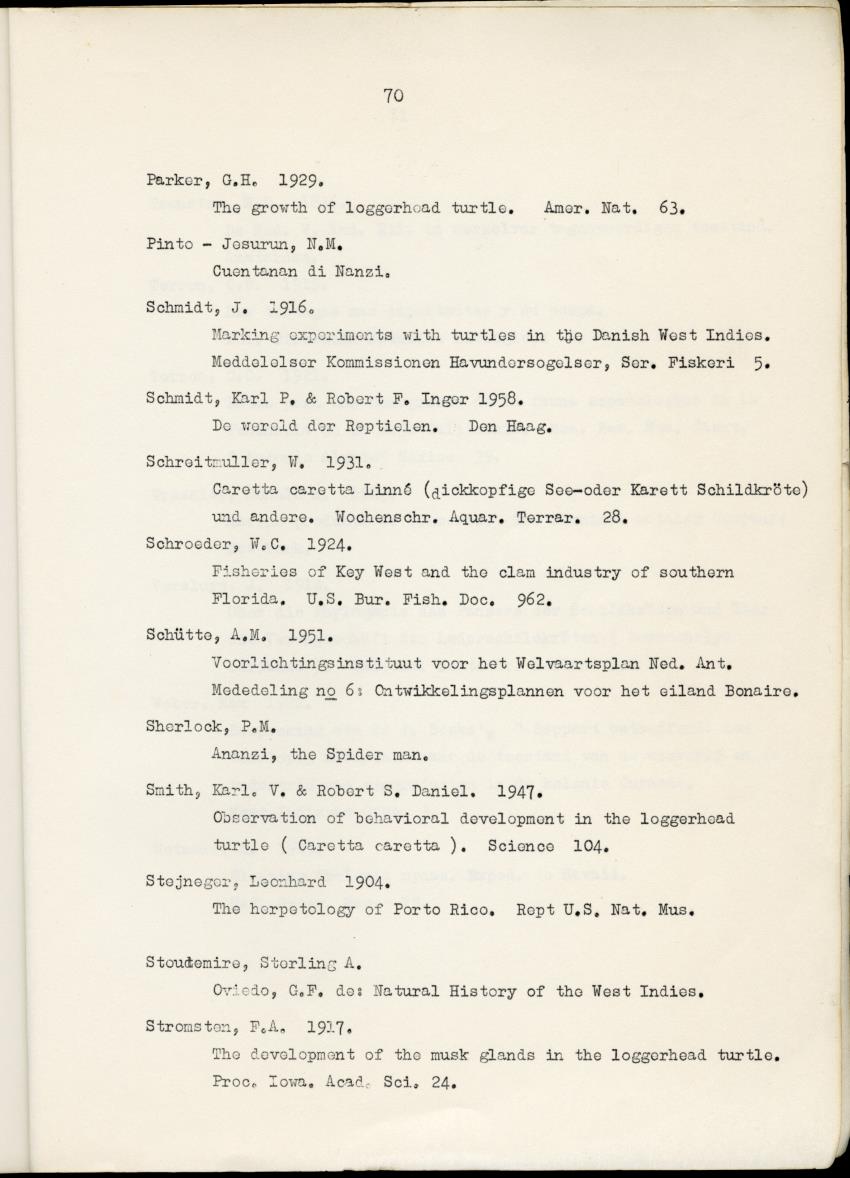 Z Schildpadden en hun betekenis voor de Nederlandse Antillen - New Page