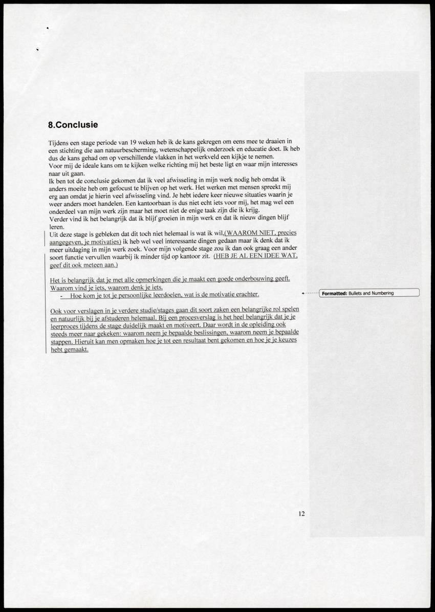 Z Technisch en Proces verslag orientatiestage Stichting CARMABI - New Page