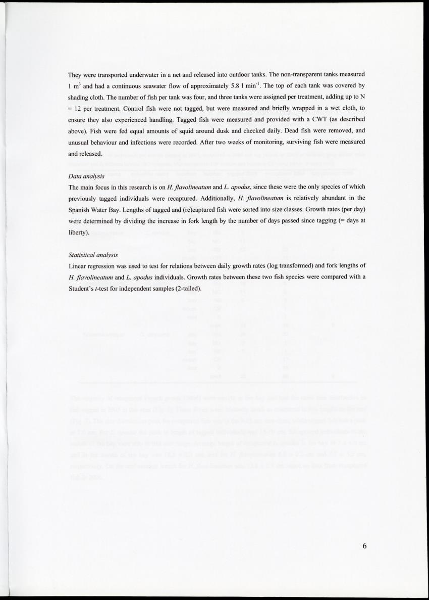 Z Movements of nursery reef fish in the Spanish Water Bay, Curacao - New Page