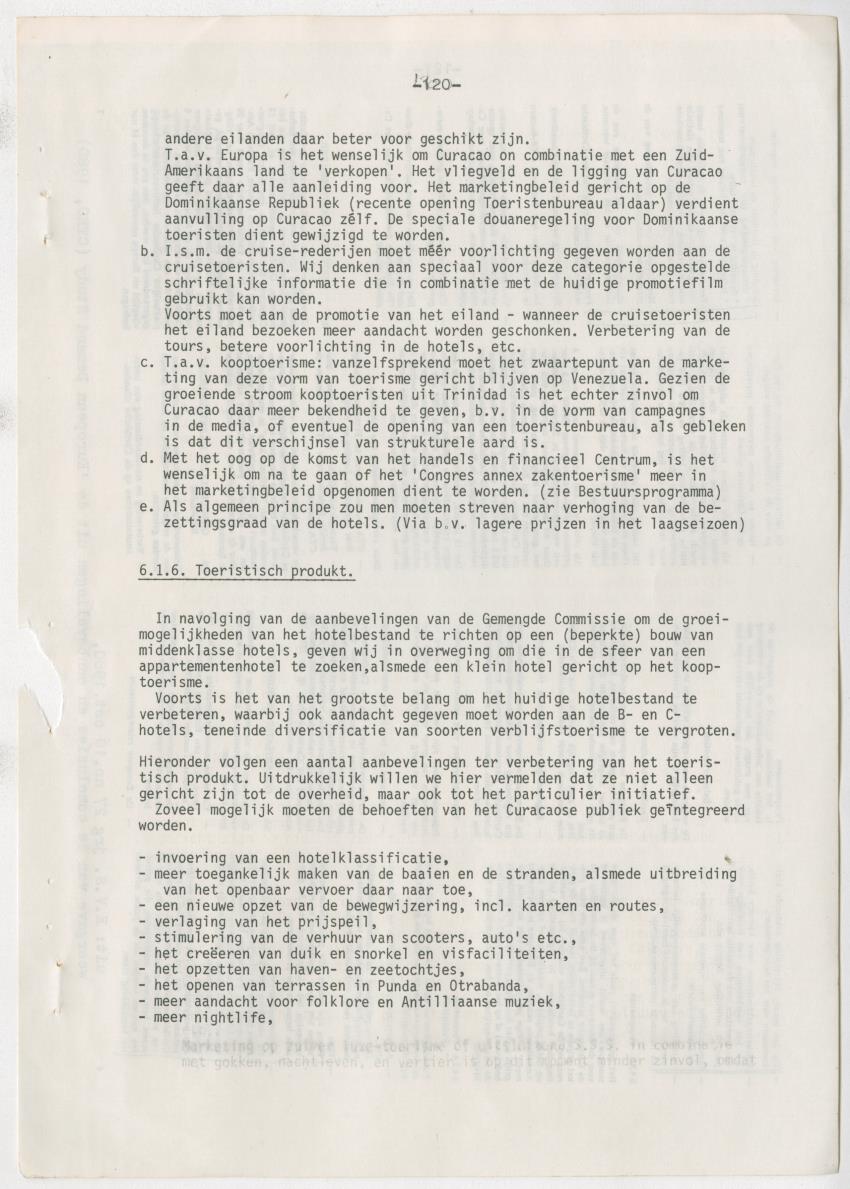 Z zon, zee, zand,........... en weerstand? - een studie naar de sociale implicaties van de toeristische-ontwikkelingen op Curacao - New Page