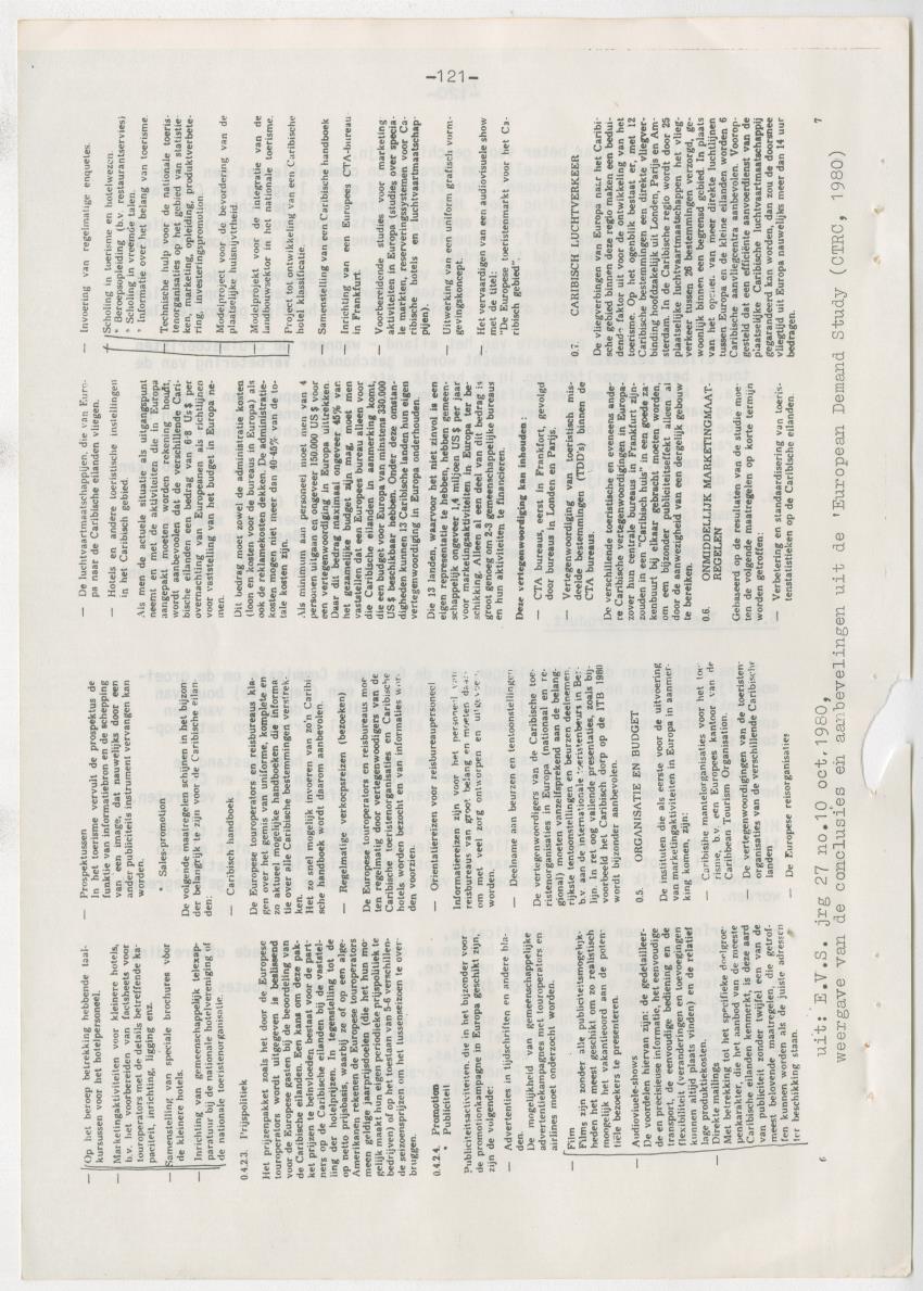 Z zon, zee, zand,........... en weerstand? - een studie naar de sociale implicaties van de toeristische-ontwikkelingen op Curacao - New Page